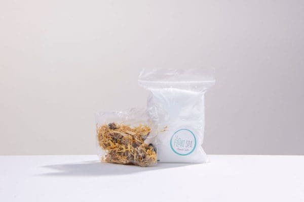 CBD epsom salt bath tea bag