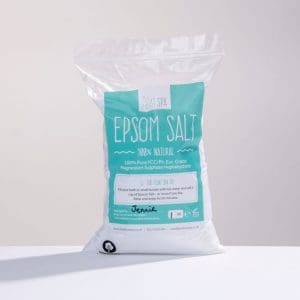 Bag of CBD Epsom salts