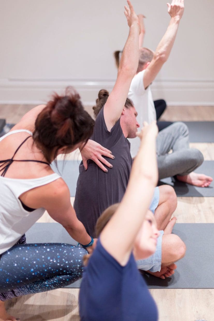 Yoga teacher training
