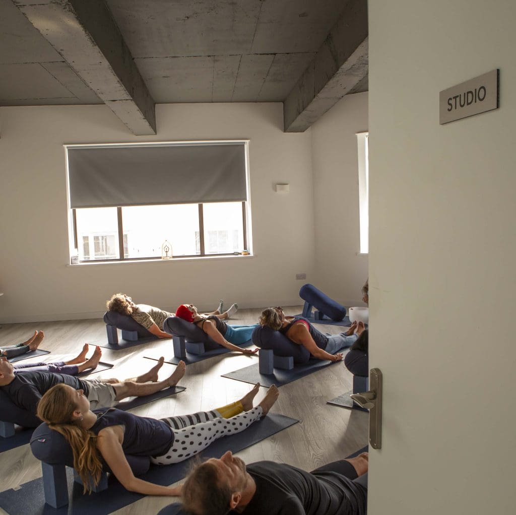 Yin Yang Yoga pose