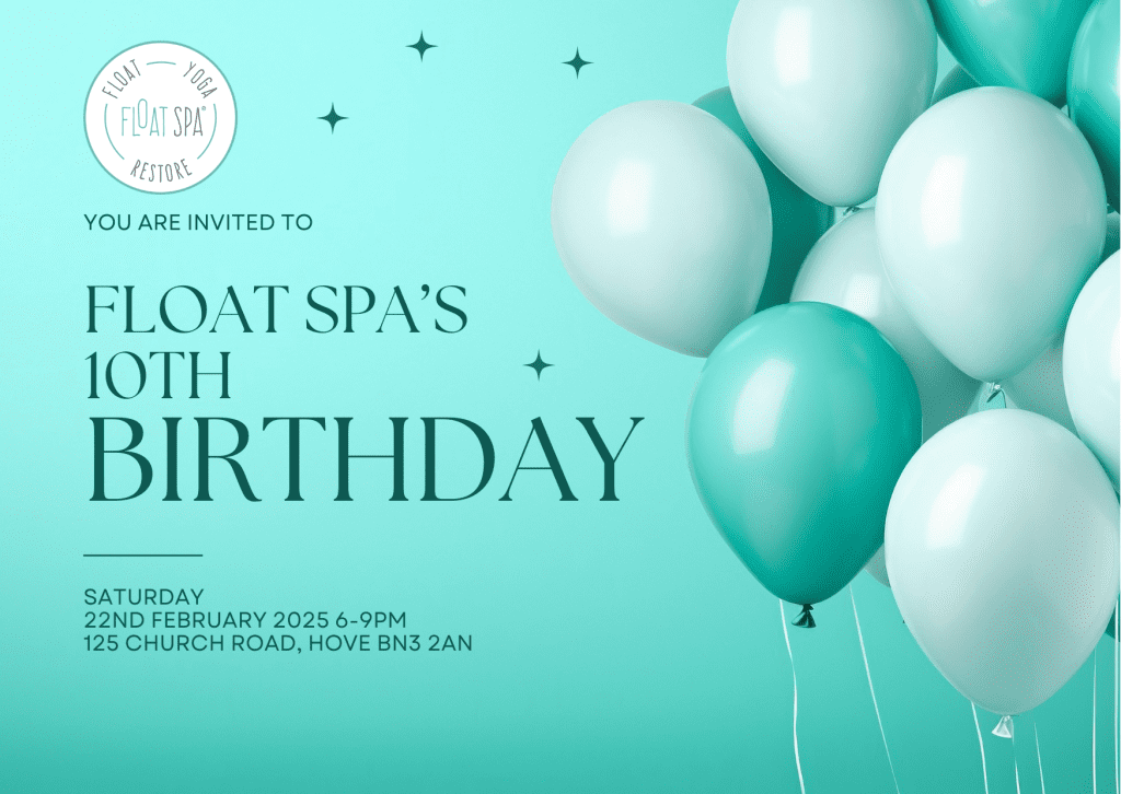 10th birthday party for float spa